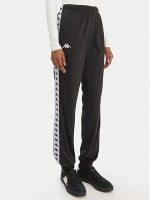 Kappa Spodnie dresowe Banda Wrastoria 303R5K0 Czarny Slim Fit