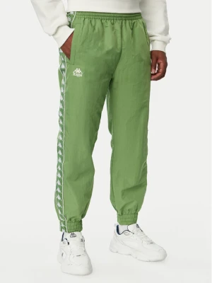 Kappa Spodnie dresowe Orfeo 36235NW Zielony Comfort Fit
