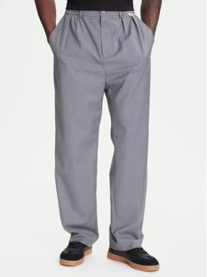 Kappa Spodnie materiałowe 62131TW 04Y Szary Regular Fit