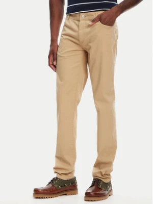Kappa Spodnie materiałowe Gabardine 67117PW Beżowy Regular Fit