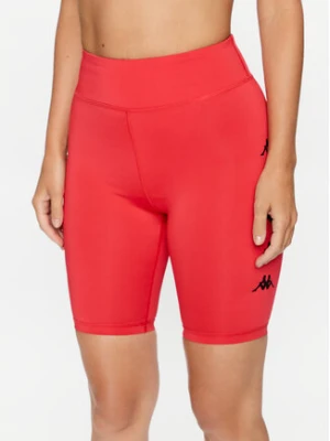 Kappa Szorty sportowe 312084 Różowy Skinny Fit