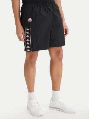 Kappa Szorty sportowe 322B8GW Czarny Comfort Fit