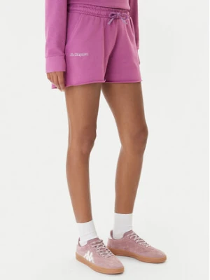 Kappa Szorty sportowe Fefra 351K2RW Fioletowy Regular Fit