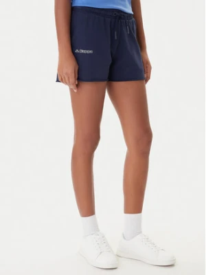 Kappa Szorty sportowe Fefra 351K2RW Granatowy Regular Fit