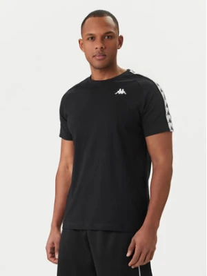 Kappa T-Shirt 303UV10 Czarny Slim Fit