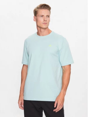 Kappa T-Shirt 313002 Niebieski Regular Fit