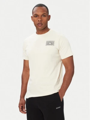 Kappa T-Shirt 322P14W Beżowy jasny Regular Fit