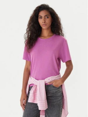 Kappa T-Shirt Frega 351M1KW Fioletowy Regular Fit