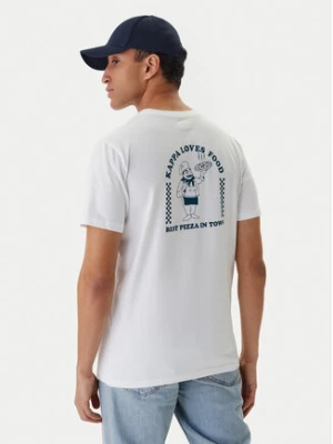 Kappa T-Shirt Ichico 37276JW Biały Regular Fit