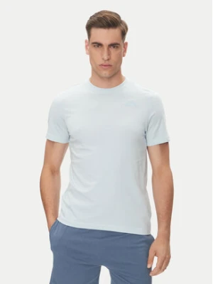 Kappa T-Shirt Logo Korpo Cafers 304J150 Błękitny Slim Fit