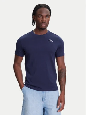 Kappa T-Shirt Logo Korpo Cafers 304J150 Fioletowy Slim Fit