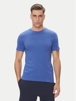 Kappa T-Shirt Logo Korpo Cafers 304J150 Niebieski Slim Fit