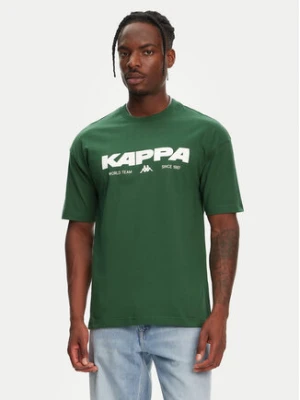 Kappa T-Shirt Nhisso 351S5MW Zielony Regular Fit