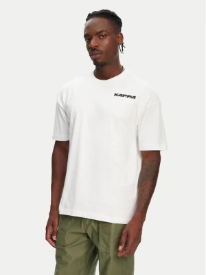 Kappa T-Shirt Nyle 351S5GW Biały Regular Fit