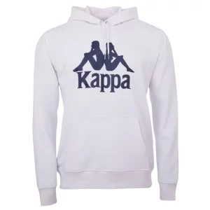 Kappa Taino Hooded 705322-001, Męskie, Białe, bluzy, bawełna, rozmiar: L