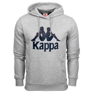 Kappa Taino Hooded 705322-18M, Męskie, Szare, bluzy, bawełna, rozmiar: L