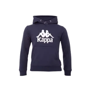 Kappa Taino Kids Hoodie 705322J-821, Dla chłopca, Granatowe, bluzy, bawełna, rozmiar: 128