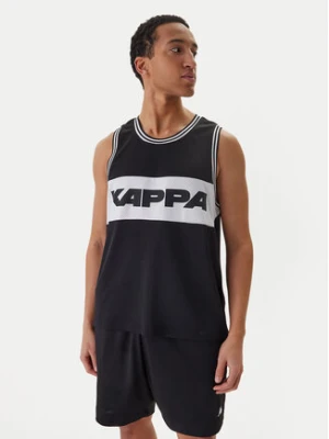Kappa Tank top Authentic Sainos 382E2PW Czarny Regular Fit
