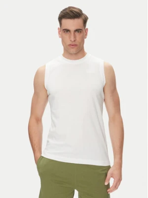 Kappa Tank top Logo Corpo Cadwal 303HZB0 Biały Regular Fit
