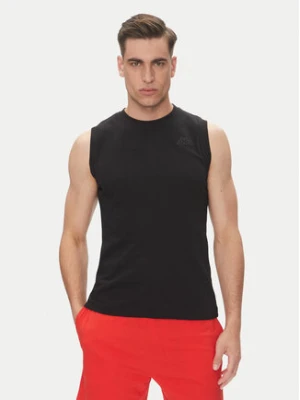 Kappa Tank top Logo Corpo Cadwal 303HZB0 Czarny Regular Fit