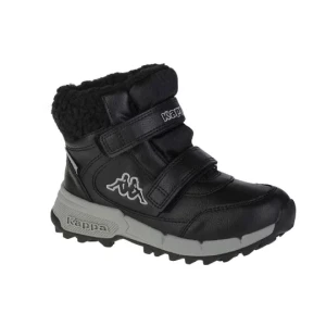 Kappa Tapiwa Tex K 260906K-1116, Dla chłopca, Czarne, buty zimowe, skóra syntetyczna, rozmiar: 30