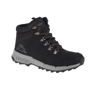 Kappa Tiber 243201-1116, Męskie, Czarne, buty zimowe, skóra syntetyczna, rozmiar: 42