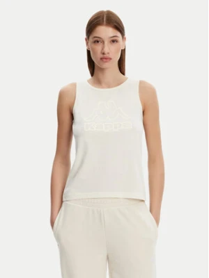 Kappa Top Logo Gria 382129W Écru Regular Fit