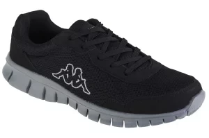 Kappa Valdis BC 243204BC-1116, Męskie, Czarne, buty sneakers, przewiewna siateczka, rozmiar: 44