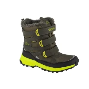 Kappa Vipos Tex T 260902T-3133, Dla chłopca, Zielone, buty zimowe, tkanina, rozmiar: 38