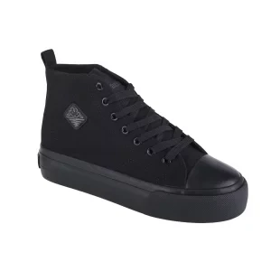 Kappa Viska OC 243208OC-1111, Damskie, Czarne, trampki, tkanina, rozmiar: 38