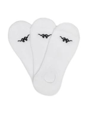 Kappa Zestaw 3 par stopek unisex KR_STAN_SS25 (3-PACK) Biały