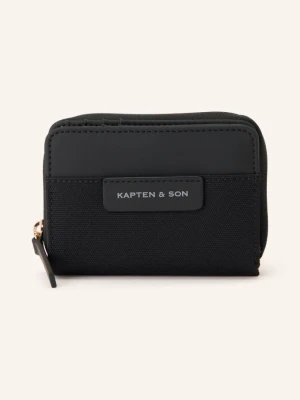 Kapten & Son Portfel Bergen Pro schwarz CZARNY
