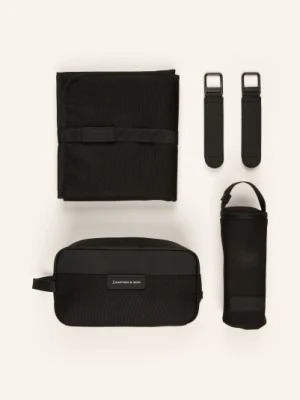 Kapten & Son Zestaw: Torba Do Przewijania I Podkładka Do Przewijania schwarz