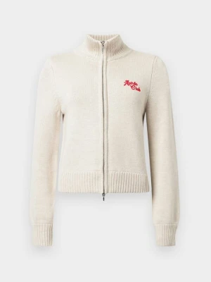 Kardigan Abercrombie & Fitch beżowy