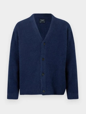Kardigan Abercrombie & Fitch granatowy