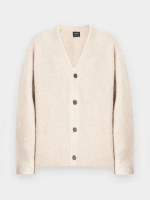 Kardigan Abercrombie & Fitch mleczny