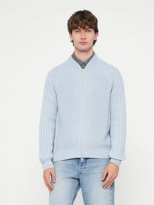 Kardigan Armani Exchange niebieski