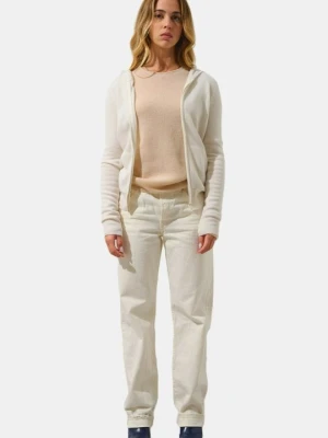 Kardigan AUTHENTIC CASHMERE biały