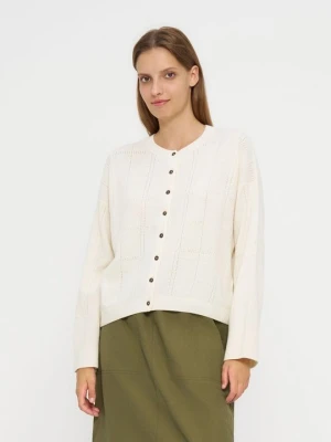 Kardigan Barbour biały