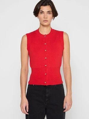 Kardigan BDG Urban Outfitters czerwony