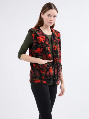 Kardigan bez rękawów z efektem sherpa Etam