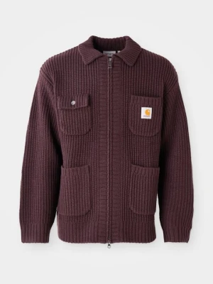 Kardigan Carhartt WIP brązowy