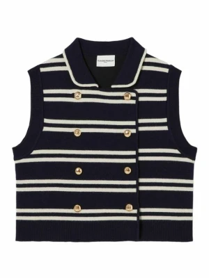 Kardigan CLAUDIE PIERLOT granatowy