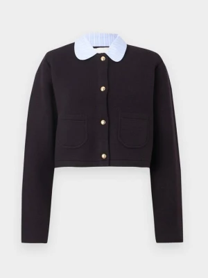 Kardigan CLAUDIE PIERLOT granatowy
