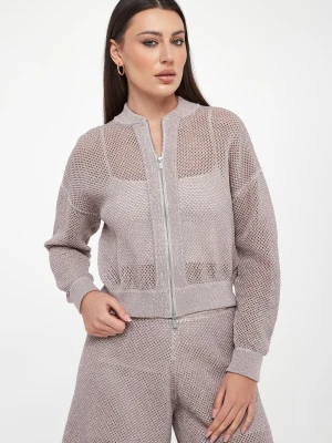 Kardigan damski lureksowy PESERICO