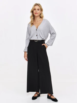 Kardigan długi rękaw jasnoszary - SSK0142GB kardigan długi rękaw - TOP SECRET - Odzieżowy sklep internetowy TOP SECRET