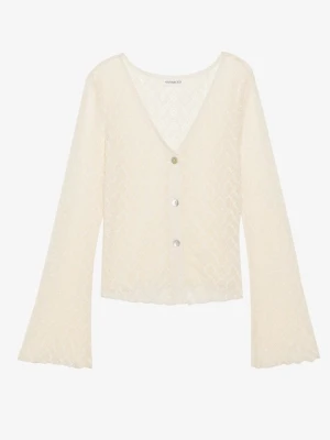 Kardigan Even&Odd By Zalando mleczny