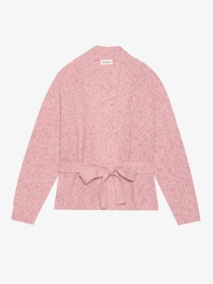 Kardigan Even&Odd By Zalando jasnoróżowy melanż