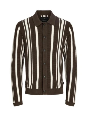 Kardigan Jack&Jones brązowy