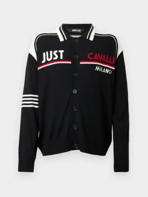 Kardigan Just Cavalli czarny